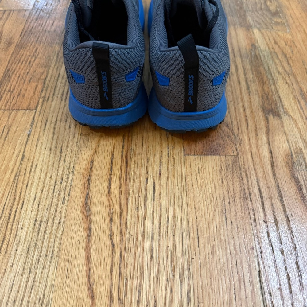 Brooks Revel 5 Mens 9.5 D Grey Blue Running Shoes Athletic Sneakers 1103741D053 - Picture 10 of 16
